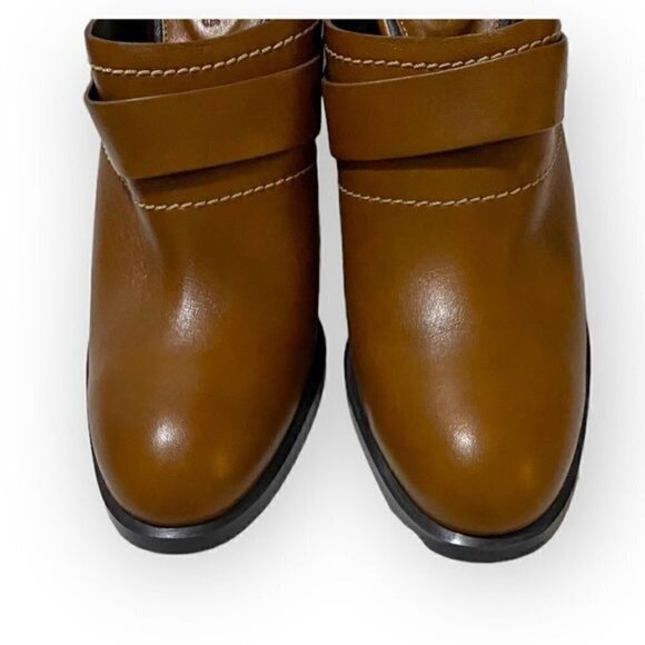 New in box, See‎ by Chloe Annia Brown Leather Mule Clog, Size 41EU - Picture 16 of 16